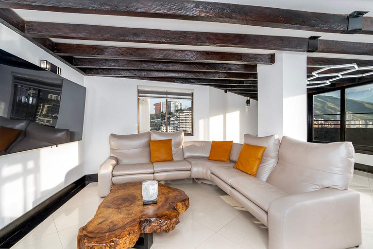 Lujoso penthouse | Jacuzzi privado y sauna