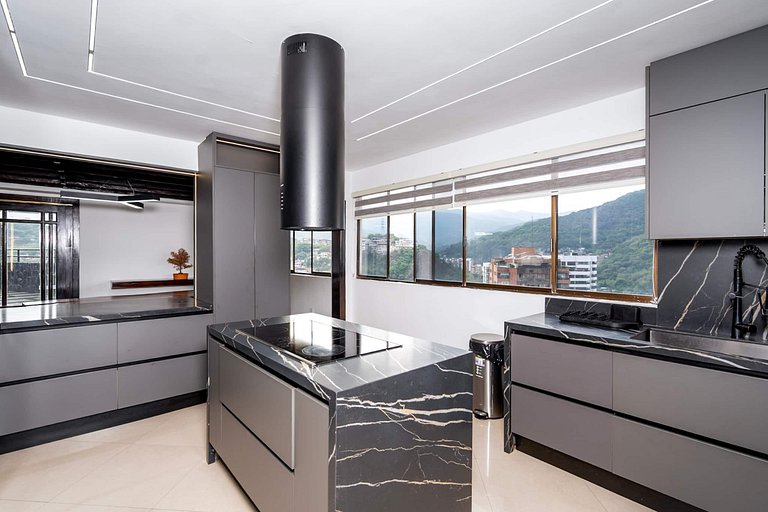 Lujoso penthouse | Jacuzzi privado y sauna