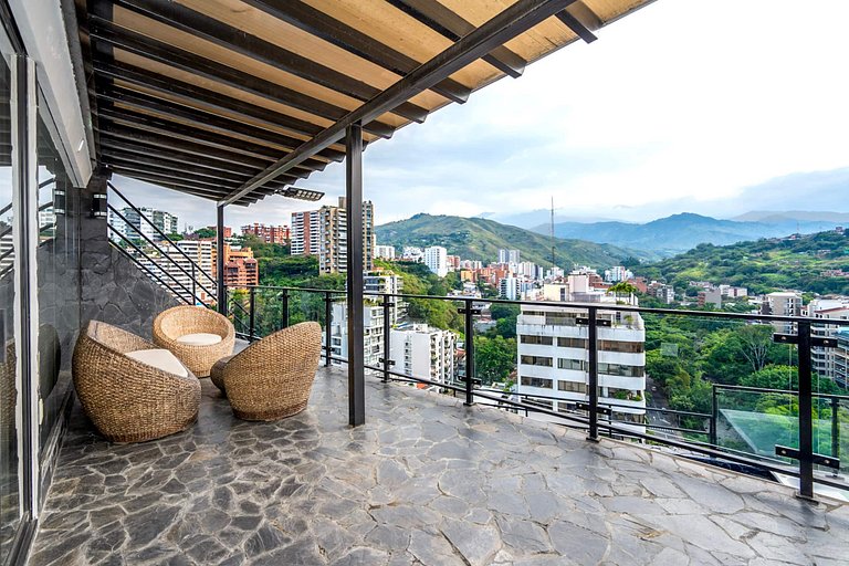 Lujoso penthouse | Jacuzzi privado y sauna