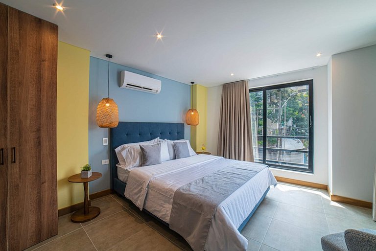 E201 • Precioso apartamento de 2 dormitorios, aire acondicio