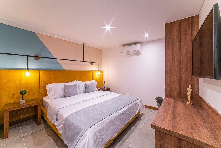 E201 • Precioso apartamento de 2 dormitorios, aire acondicio