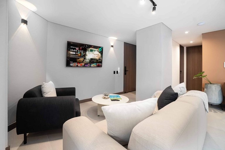 Hygge 401 • 2 dormitorios | 2 baños | Balcón • Cerca de Gran