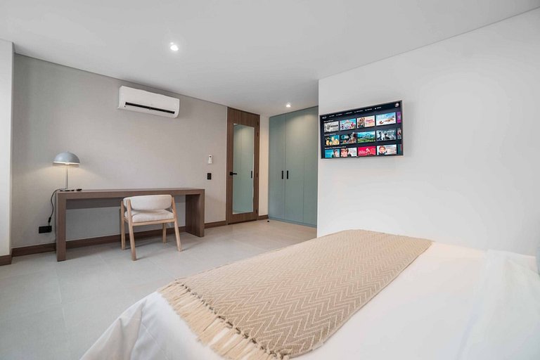 Hygge 401 • 2 dormitorios | 2 baños | Balcón • Cerca de Gran