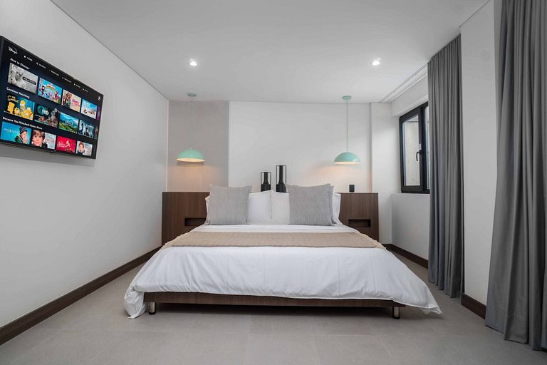 Hygge 401 • 2 dormitorios | 2 baños | Balcón • Cerca de Gran