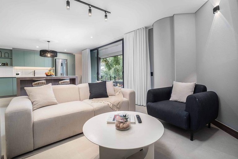 Hygge 501 • 2 dormitorios | 2 baños | Balcón • Cerca de Gran