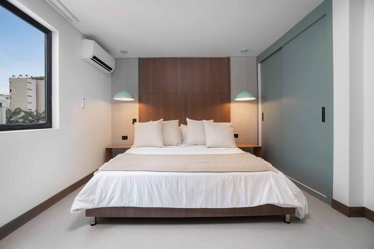 Hygge 501 • 2 dormitorios | 2 baños | Balcón • Cerca de Gran
