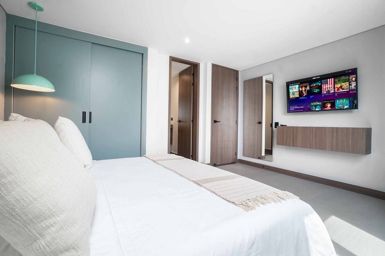 Hygge 601 • 2 dormitorios | 2 baños | Balcón • Lujo y vistas