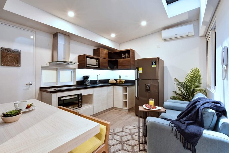 Quiet Internal Apartment | A/C & Wi-Fi | El Peñon