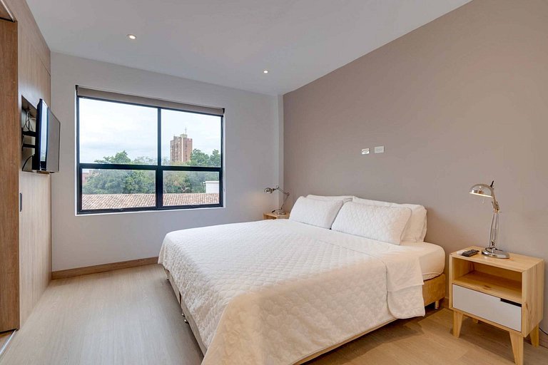M502 | Ubicación increíble | Rio Bulevar | Camas tamaño king