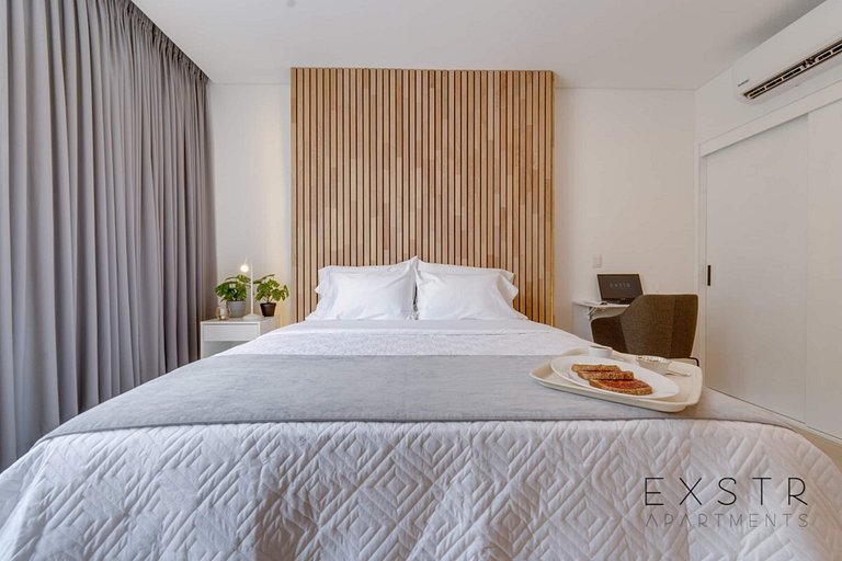 RM405 | Estudio tranquilo, piscina, gimnasio | Santa Teresit