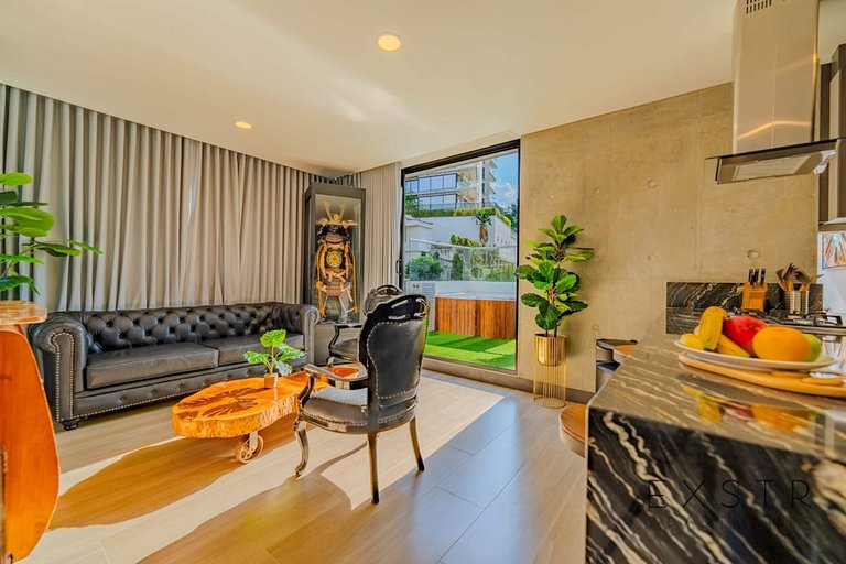 RM606 • Acogedor apartamento con jacuzzi • Piscina • Terraza