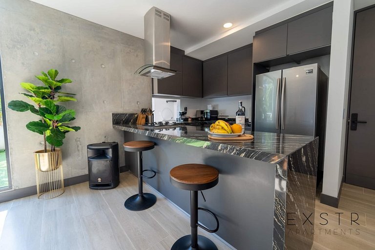 RM606 • Acogedor apartamento con jacuzzi • Piscina • Terraza