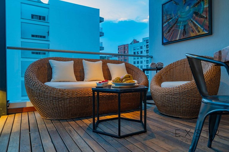 RM606 • Acogedor apartamento con jacuzzi • Piscina • Terraza