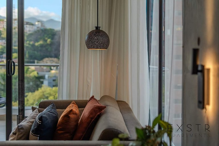 RM703 | Apartamento en rascacielos | Piscina, gimnasio y apa