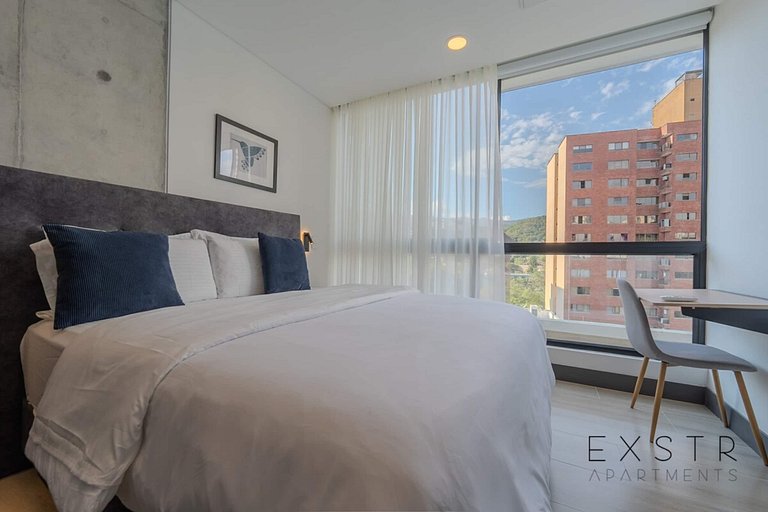 RM703 | Apartamento en rascacielos | Piscina, gimnasio y apa