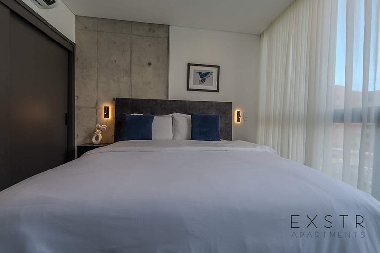 RM703 | Apartamento en rascacielos | Piscina, gimnasio y apa