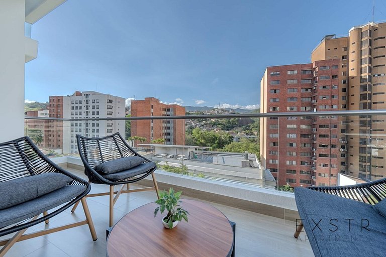 RM703 | Apartamento en rascacielos | Piscina, gimnasio y apa