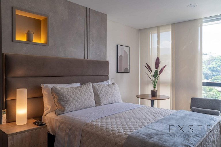 Lujo & Altura | Studio  | Piscina, Sauna | RM902