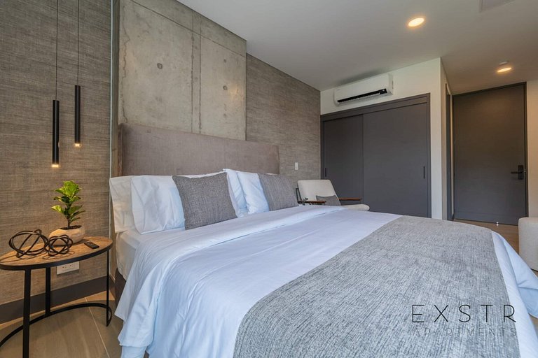 RM905 | Increíble estudio de gran altura | Piscina | Segurid