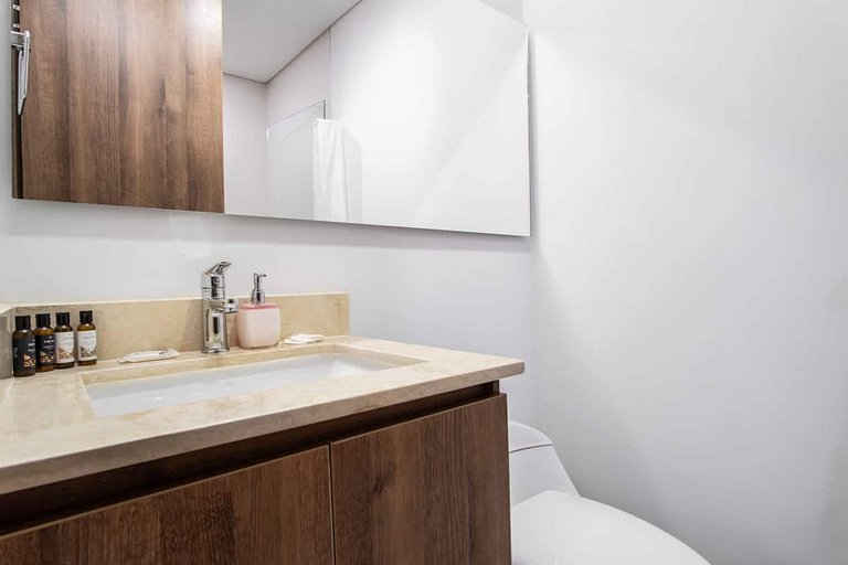 H108 | 2 camas, 2 baños | Piscina | Gimnasio | Seguridad 24/
