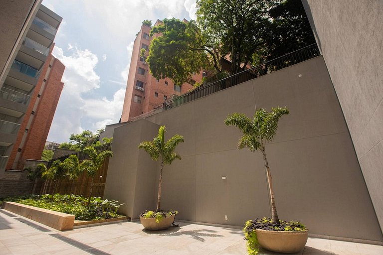 H108 | 2 camas, 2 baños | Piscina | Gimnasio | Seguridad 24/
