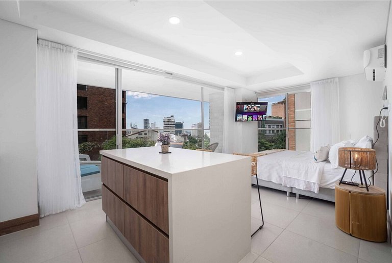 H309 - Precioso 1 dormitorio | Balcón | Piscina | Aparcamien