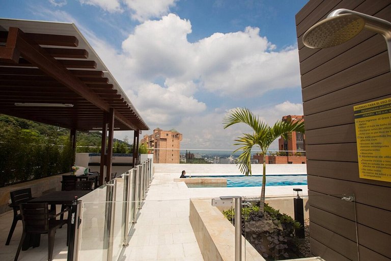 H309 - Precioso 1 dormitorio | Balcón | Piscina | Aparcamien