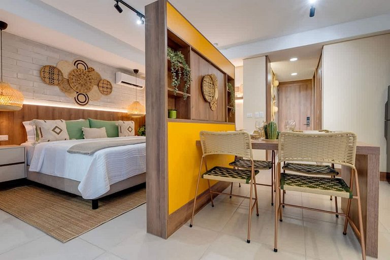 H502 | Impresionante 1 dormitorio | Piscina | Aparcamiento |