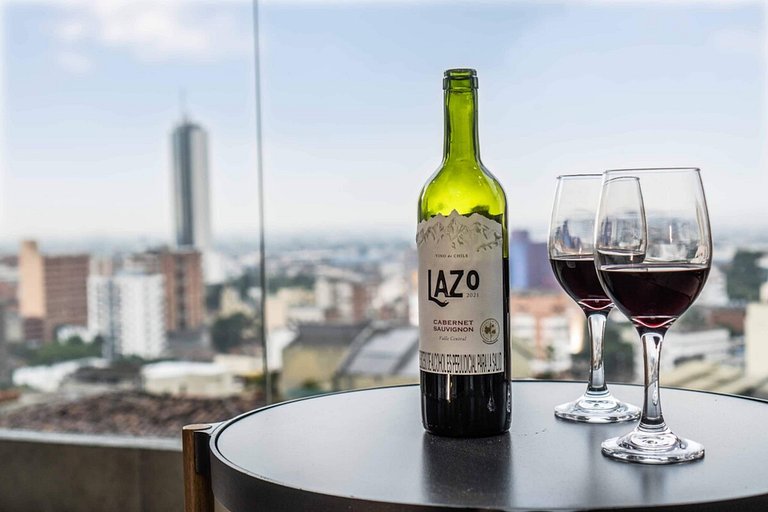 H506 • Balcón, vistas y piscina en la azotea cerca de Granad