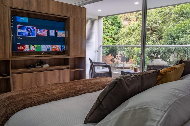 H602 • Acogedor alojamiento con vistas al jardín, wifi rápid
