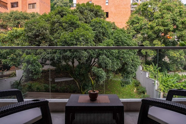 H602 • Acogedor alojamiento con vistas al jardín, wifi rápid