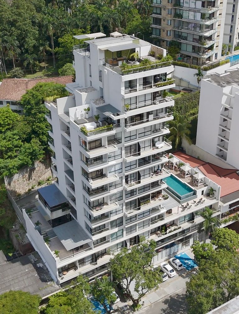 RM703 | Apartamento en rascacielos | Piscina, gimnasio y apa